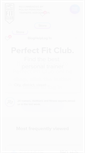 Mobile Screenshot of perfectfitclub.com
